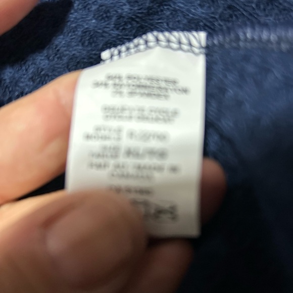 Initiatives xl blue sweater- can be tied up the front- finish off your outfit - Picture 4 of 9